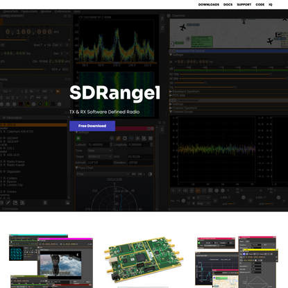 SDRangel – Open-source TX &amp; RX Software Defined Radio