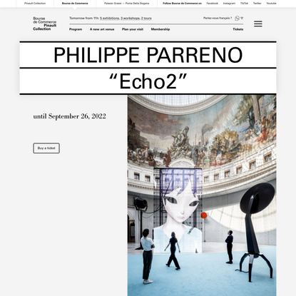 Philippe Parreno | Bourse de Commerce