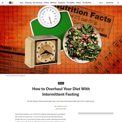 How to Overhaul Your Diet With Intermittent Fasting