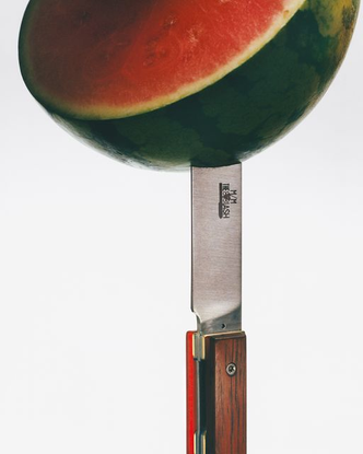 BYREDO on Instagram: “The Friendship Knife. Hand-crafted from mahogany, plexiglass, and stainless steel. Comes in a stamped ...