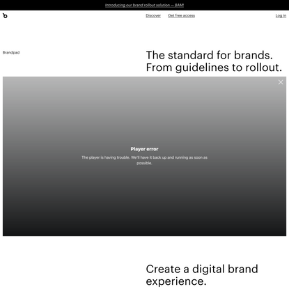 The brand guidelines platform