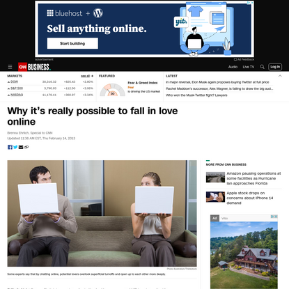 Why it's really possible to fall in love online | CNN Business