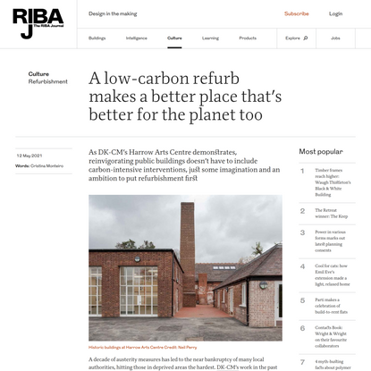 A low-carbon refurb makes a better place that’s better for the planet too