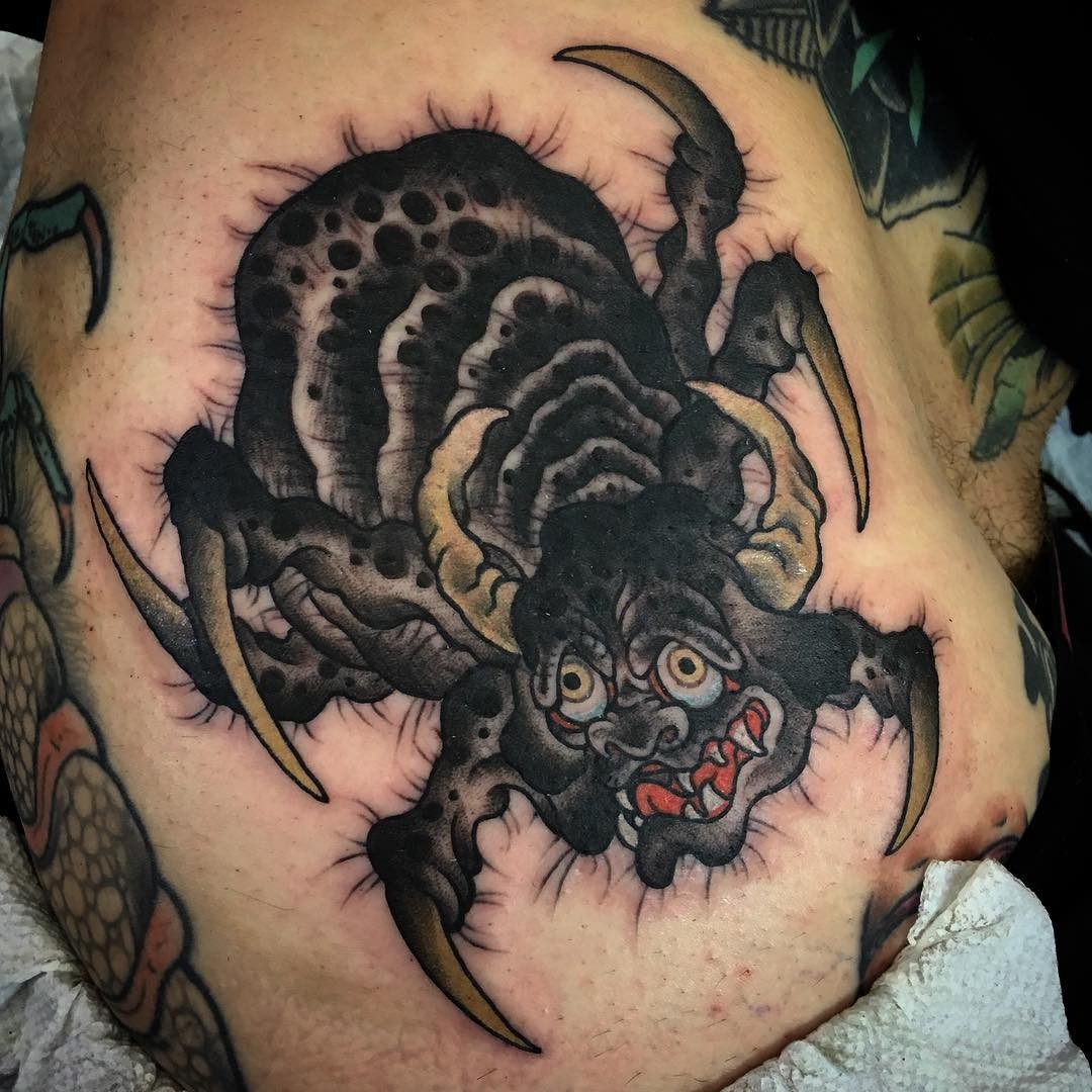 Tattoo Yokai Ushioni Japanesetattoo タトゥー 牛鬼 妖怪 Whitechristopher Thank You Very Very Much Are Na