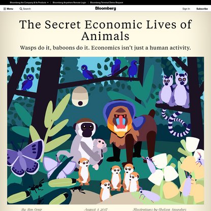 The Secret Economic Lives of Animals