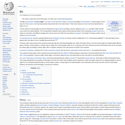 Bit - Wikipedia