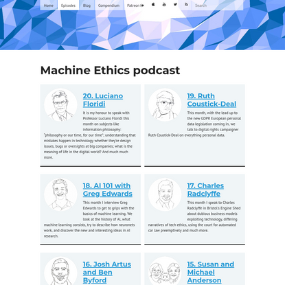 The Machine Ethics Podcast - Episodes