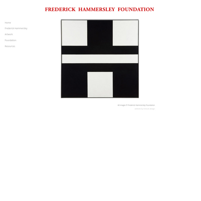 The Frederick Hammersley Foundation - Home