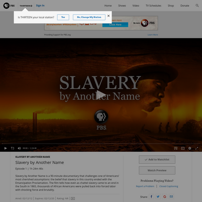 Slavery by Another Name | Slavery by Another Name