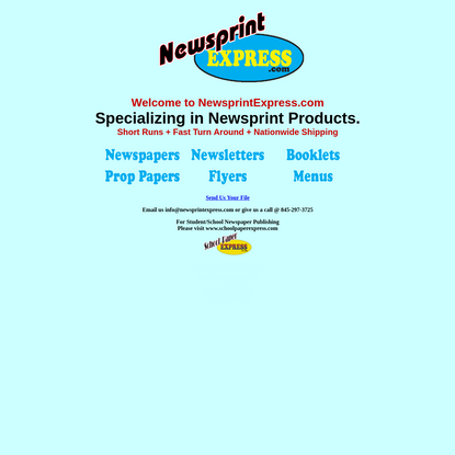 newsprintexpress - Economically printing newspapers