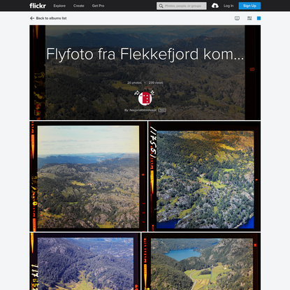 Flyfoto fra Flekkefjord kommune