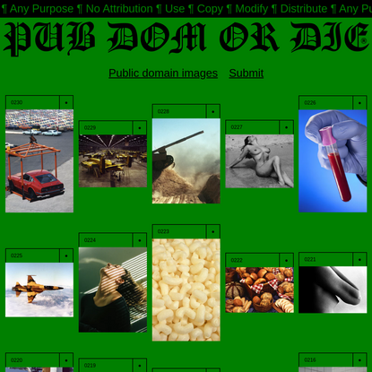 PUB DOM or DIE
