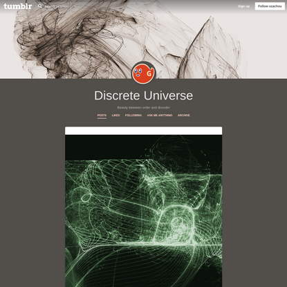 Discrete Universe