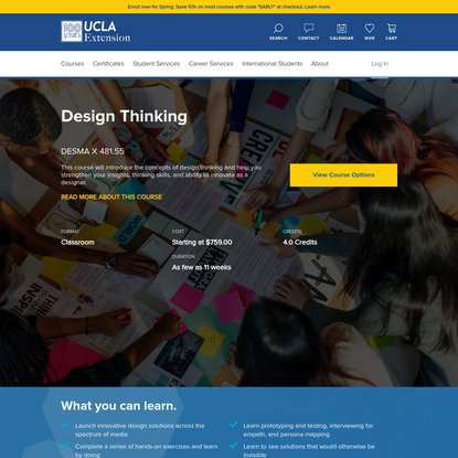 Design Thinking | UCLA Continuing Education