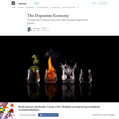 The Dopamine Economy - Eudaimonia and Co