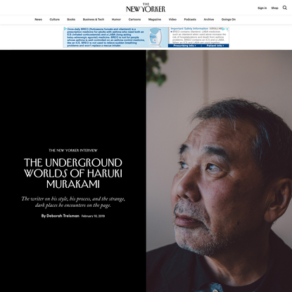 The Underground Worlds of Haruki Murakami